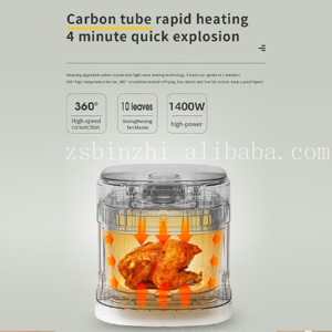 <span class=keywords><strong>Freidora</strong></span> de Aire de Gran Capacidad para el Hogar, 8.5 Litros, sin Aceite, con Pantalla Táctil LCD, Económica - Product Image 6
