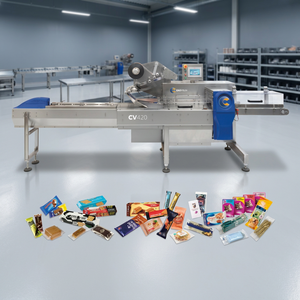 Máquinas Envolvedoras Automáticas Profesionales de Alto Rendimiento Tipo Película Eléctrica de EasyRun, Fabricante Italiano, para Alimentos y Bebidas - Product Image 3