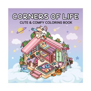 Libro para Colorear Cozy Friends A5 con Encuadernación en Espiral para Adultos y Niños, Impresión Personalizada, Papel para Dibujar con Lápiz, Venta al Por Mayor - Product Image 4