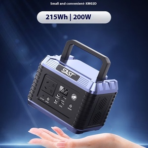 แผงโซลาร์เซลล์พกพา 300W ลิเธียมไอออน 220V สำหรับรถยนต์ จ่ายไฟฉุกเฉิน สตาร์ทเครื่องยนต์ คลื่นไซน์บริสุทธิ์ สำหรับตั้งแคมป์กลางแจ้ง 220V รถยนต์ - Product Image 3