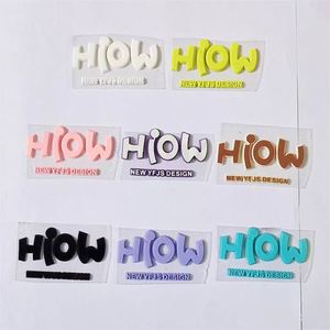 Patchs thermocollants personnalisés en PVC souple 3D pour chapeaux, avec logo en relief, transfert par sublimation, en caoutchouc et silicone - Product Image 2