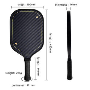 Chifory Sports professionnels 16MM pagaie de Pickleball en Fiber de carbone USAPA approuvé T700 presse à chaud Kevlar presse à chaud de sport en nid d'abeille - Product Image 3