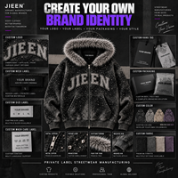 Fabricant de sweats à capuche streetwear personnalisés, effet délavé, appliqué en strass, fausse fourrure, fermeture éclair, OEM, ODM, marque privée