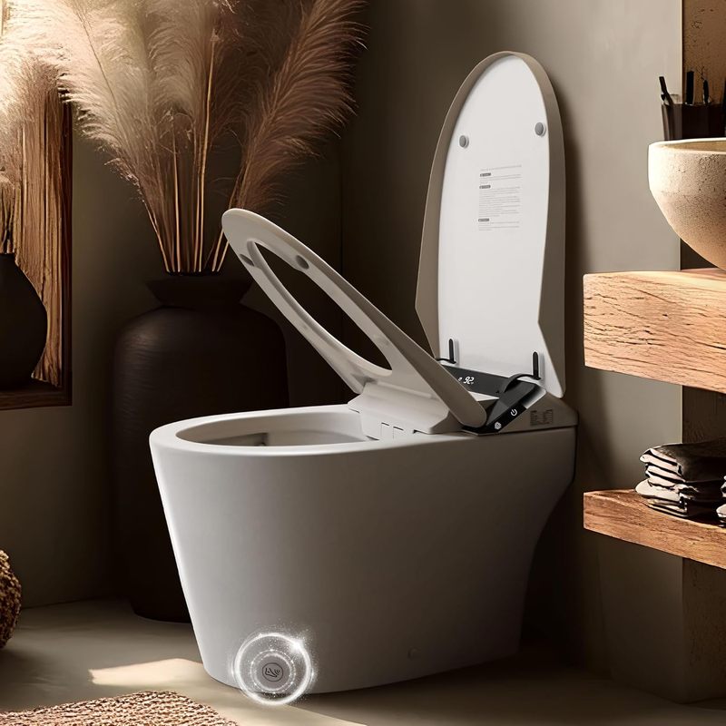 Smart Bidet Toilet Heated Seat Auto