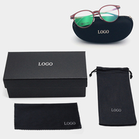 Lunettes de soleil pliables 3 en 1 ultra-légères à clipser, en matériau Ultem, lunettes magnétiques fines et rondes, montures optiques