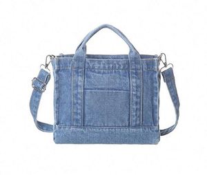 Échantillon Gratuit : Sac Fourre-tout en Jean, Sac à Bandoulière Décontracté pour Femmes - Product Image 1