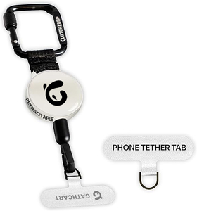 Custom Gifts Multi-functional Mobile Phone Holder Durable Eco-Friendly Nylon Mobile Phone Lanyard Carabiner Suitable for Outdoor
