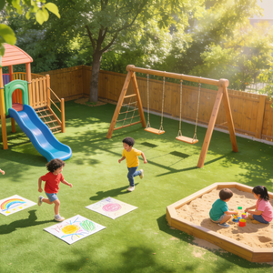 Gazon synthétique en gros 20mm/50mm/60mm, <span class=keywords><strong>tapis</strong></span> de gazon artificiel haute densité ignifuge et souple pour revêtements de sol sportifs extérieurs - Product Image 6