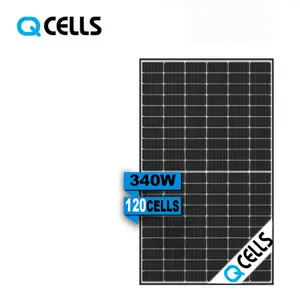 最优惠的价格qcell单声道120电池330w 340w最大功率太阳能电池板价格电池欧洲