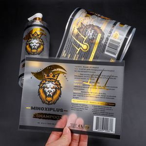 Etiqueta en Rollo para Limpiador Facial con Aceite de Rosa Sammie Marie, Impresión Offset en Papel Rectangular con Serigrafía y Código de Barras, Hecho en EE. UU. - Product Image 3