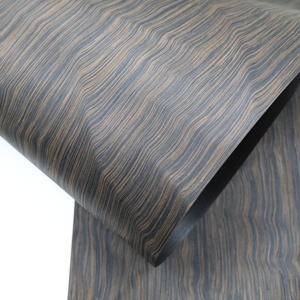 Veneer kayu hitam eboni direkayasa Veneer langsung pada dinding dan MDF furnitur pintu kayu lapis - Product Image 3