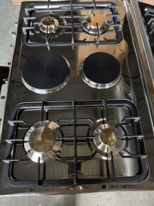 Cocina de <span class=keywords><strong>Gas</strong></span> Independiente con <span class=keywords><strong>Horno</strong></span>, 6 Quemadores, 2 Placas Calientes, Estufa de <span class=keywords><strong>Gas</strong></span> y Eléctrica, 4 Quemadores de <span class=keywords><strong>Gas</strong></span>, Cocina con <span class=keywords><strong>Horno</strong></span> y Parrilla - Product Image 4