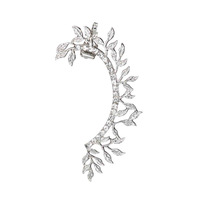 Boucles d'oreilles créatives et audacieuses pour femme, avec strass géométriques exagérés