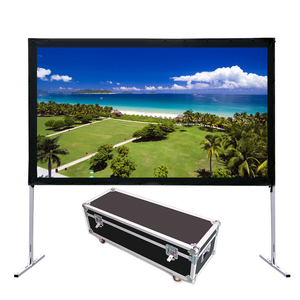 Écran de projecteur à pliage rapide, 100 200 <span class=keywords><strong>300</strong></span> 400 500 <span class=keywords><strong>pouces</strong></span>, avec étui de rangement - Product Image 1