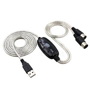 Cavo <span class=keywords><strong>MIDI</strong></span> alla tastiera <span class=keywords><strong>USB</strong></span> uscita Audio musica Editing cavo di conversione <span class=keywords><strong>MIDI</strong></span> cavo - Product Image 2