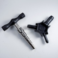 Élargisseur de tuyaux à poignée en T, outil manuel d'élargissement de tubes pour tuyaux PEX/Aluminium/PPR/PVC, 5 tailles, 16-32 mm, élargisseur de tuyaux rond