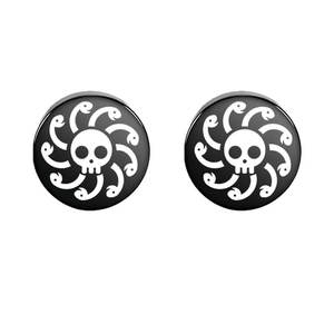 Pendientes Personalizados Elegantes e Impermeables de Acero Inoxidable 316L, Chapados en Oro de 14k y 18k, Pendientes de Moda con Diseño de Anime para Mujer - Product Image 6