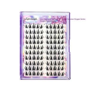 Pestañas Postizas con Orejas de Gato, Diseño de Girasol, Tallo Transparente de Plástico, Fibra Sintética, Aspecto Natural para Uso Diario - Product Image 5