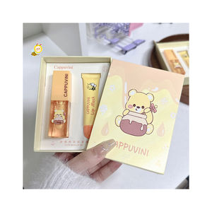 Aceite <span class=keywords><strong>Labial</strong></span> Cappuvini Dumb and Cute Bear Sleep, Membrana <span class=keywords><strong>Labial</strong></span> Hidratante y que Reduce las Líneas de los Labios, Set de Mascarilla <span class=keywords><strong>Labial</strong></span> - Product Image 1