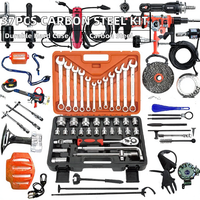 Kit de réparation multifonctionnel GOF 37 pièces en acier au carbone de haute qualité, clés à main, outils à main pour la réparation de vélos et voitures à domicile, OEM