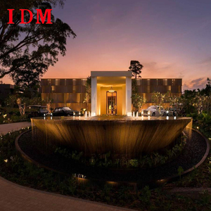 Canapés de luxe pour hall d'hôtel cinq étoiles IDM, solutions de projets personnalisables, ensemble de meubles de chambre d'hôtel <span class=keywords><strong>Raffles</strong></span> Sentosa Singapour - Product Image 5