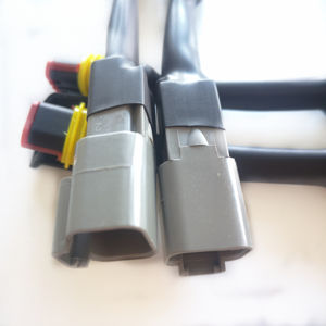 Изготовленный На Заказ tyco amp 2 pin гнездовой разъем 282080-1 к deutsch dt 2pin разъем dt04-2p автомобильного освещения авто жгута проводов - Product Image 5