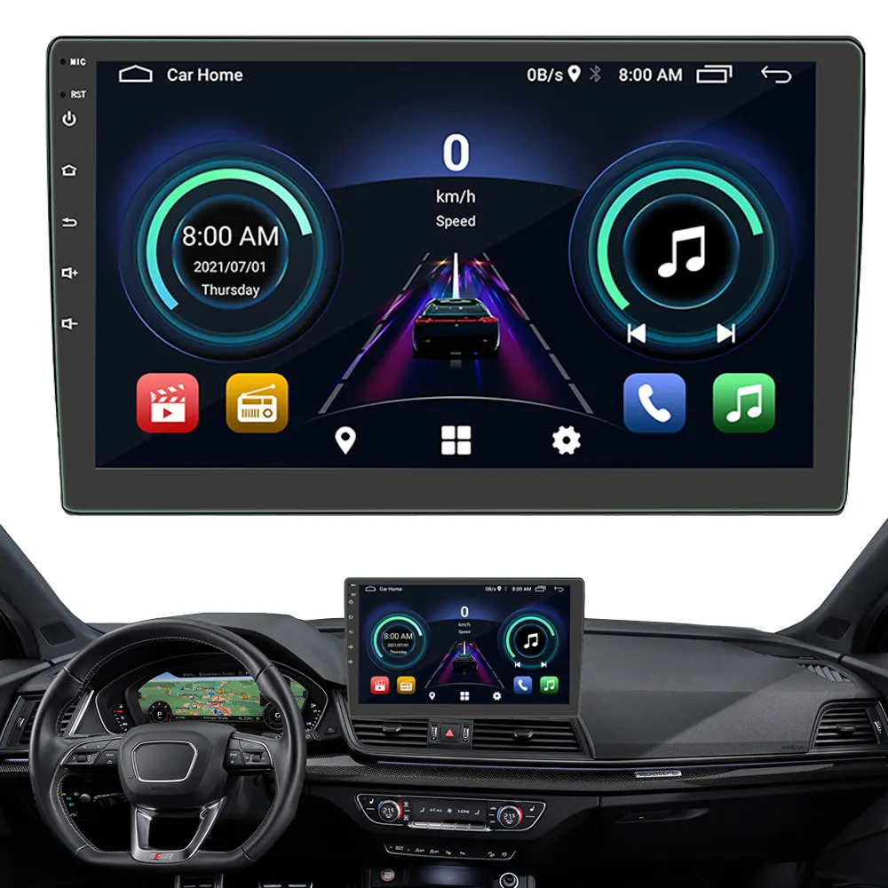 Người Bán Chạy Radio Xe Hơi 2din Thiết Bị Điện Tử Bán Chạy Máy Phát Gps Xe Hơi Màn Hình Lớn 7/9/10 Inch Điều Hướng Xe Hơi Thông Dụng Android