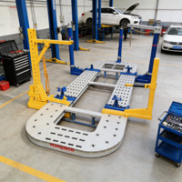 Banc de réparation de carrosserie automobile en acier au manganèse de haute qualité Hongtech HOT-M800, robuste, pour le façonnage des panneaux, la réparation de la carrosserie, la machine à châssis, le tirage du châssis