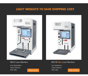 Machine Laser Portable pour <span class=keywords><strong>iPhone</strong></span> 14 15promax couverture arrière réparation automatique Machine de retrait de verre arrière - Product Image 6