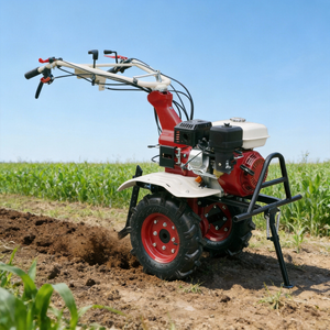 <span class=keywords><strong>Motozappa</strong></span> a Benzina Powerac 100FQ 4KW ad Alta Produttività con Cambio e Motore, Rotazione a 360°, Avviamento a Strappo per Uso Agricolo - Product Image 1