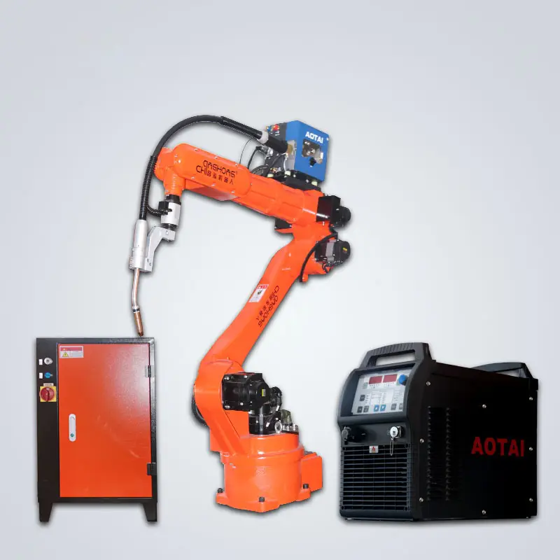 6 As Lassen Robot Automatische Robotic Arm Set Met Lassen Machine En Torch