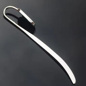 Promocionais Rose Gold Sliver Plated Sublimação Imprimir Marcadores em branco Logotipo do laser Custom Enamel Logo <span class=keywords><strong>Metal</strong></span> Marcadores para Livro