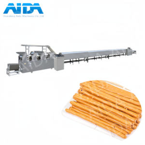 대형 알칼리성 프레첼 비스킷 기계 생산 라인 전체 밀가루 알칼리성 프레첼 비스킷 기계 - Product Image 2