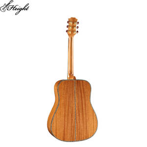 <span class=keywords><strong>Guitarra</strong></span> acústica Guitare 41 "Toda la <span class=keywords><strong>guitarra</strong></span> acústica <span class=keywords><strong>normal</strong></span> sólida Die Cast Golden BY-811GD - Product Image 6