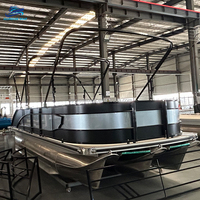 Vente en gros de petits bateaux pontons catamaran de luxe Yacht bateau ponton pêche bateau de vitesse sport pour famille loisirs Australie à vendre