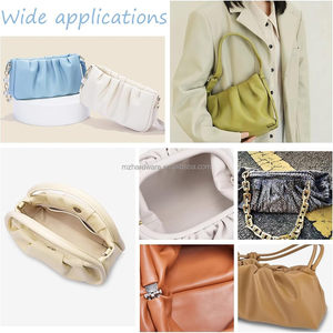 MZ Custom Luxury Metal <span class=keywords><strong>Purse</strong></span> Frame Parts Mango de papel impermeable con accesorios de bolsa especiales para bolsa de embrague DIY 16/18/19/22cm - Product Image 3