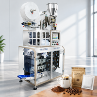 Machine d'emballage automatique de sachets de café filtre à oreilles suspendues pour portions de café moulu et marques de café