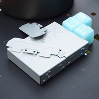 Tablettes de combustible sans fumée, réchaud de poche pliable ultraléger, réchaud à alcool miniature en acier trempé pour la randonnée