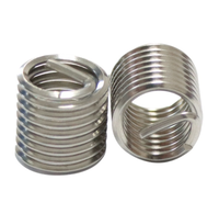 Stainless Steel Metric Coarse Thread Galvanized Finish Spline Drive Fully Threaded Tooth Sleeve Steel Wire Thread Insert Thread