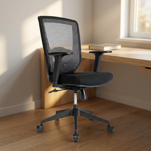 Modern Ergonomic High <b>Back</b> Mesh Office <b>Chair</b> with Adjustable Armrests and Swivel Base for Home Office Use - Product Image 1