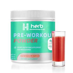 Polvo Pre-Entrenamiento con Vitaminas de Marca Privada OEM/ODM, 300g, para Energía, Apoyo Inmunológico y Mejora de la Densidad Ósea - Uso en Adultos - Product Image 1