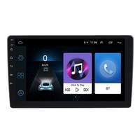 Radio Mobil Android Universal 10"/9" Pemutar DVD GPS Navigasi Head Unit 2 DIN Layar Sentuh Apple CarPlay