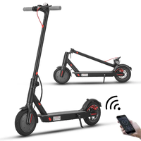 # İngiltere ABD AB Deposu Uygulama Kontrollü Akıllı 36V Yetişkin E-Scooter 350W Hızlı Güçlü Trotinette Electrique Elektrikli Scooterlar