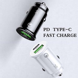 <span class=keywords><strong>Cargador</strong></span> USB de 20W para coche, dispositivo de carga rápida QC3.0, 3,0, tipo C, PD, para <span class=keywords><strong>iPhone</strong></span> <span class=keywords><strong>11</strong></span>, 12 - Product Image 3