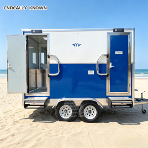 Luxury Mobile Toilet Fully Equipped DOT VIN Durable <b>Camping</b> Bathroom VIP Restroom Trailer - Product Image 2
