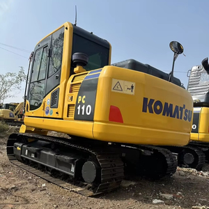 Excavadora usada Komatsu de 11 toneladas Pc110 con certificación CE, se vende a bajo precio. - Product Image 4