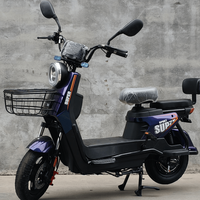 Nouveau modèle de vélo électrique urbain pour adultes, haute vitesse 40 km/h, batterie lithium 500W 48V, moteur sans balais 3 vitesses, pliable et intelligent