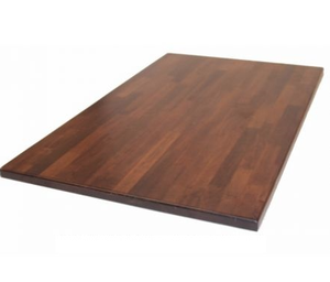 ท็อปโต๊ะอาหารไม้ยางรูปทรงสี่เหลี่ยมผืนผ้า - Product Image 4