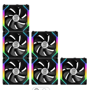 Kit de ventilateur de refroidissement CPU <span class=keywords><strong>LIAN</strong></span> <span class=keywords><strong>LI</strong></span> UNI <span class=keywords><strong>FAN</strong></span> SL120 ARGB 120 mm/12 cm, dissipateur thermique en cuivre et aluminium, 30 dBA, câble 5 V 4 broches pour boîtier d'ordinateur - Product Image 2