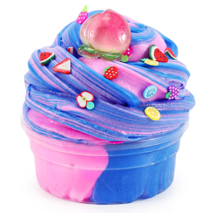 Mini Unicom Kits de Slime de Plástico y Seda, Arcilla Mágica de Colores Cambiantes, Juguetes de Masilla Aromatizada Tipo Mantequilla, ¡Gran Venta para Niños y Niñas! - Product Image 1